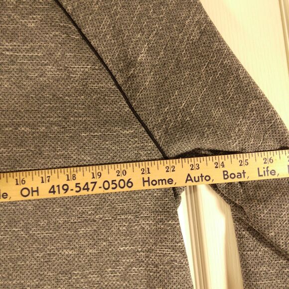 Greg Norman jacket mens L Large gray long sleeve 1/4 zip shirt mock neck golf - Picture 4 of 8